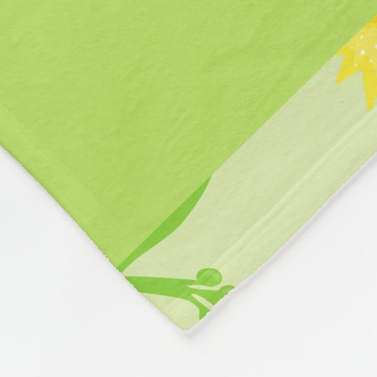 Froschmuster, grüne Frösche, Froschprinz, Ihr Name Fleecedecke (Ecke)