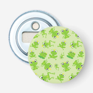 Froschmuster, Niedliche Frösche, grüne Frösche, Fr Flaschenöffner