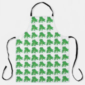 Froschmuster Schürze (Vorderseite)