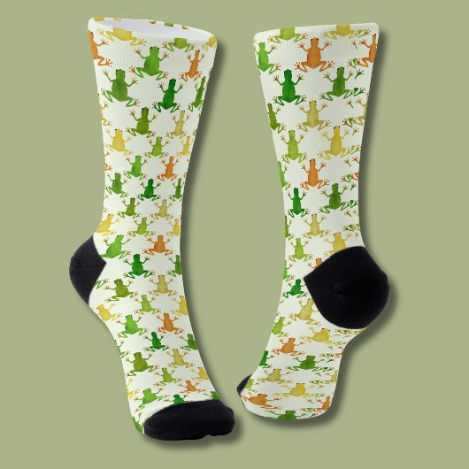 Froschmuster Socken