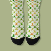 Froschmuster Socken