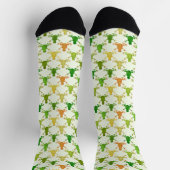 Froschmuster Socken (Oben)