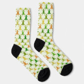Froschmuster Socken (Rechts)
