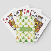 Froschmuster Spielkarten (Rückseite)