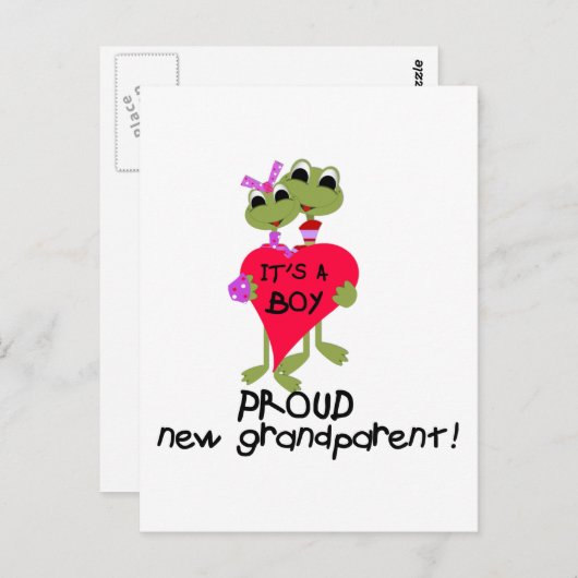 Froschmutter von Boy Tshirts und Geschenke Postkarte (Vorne/Hinten)