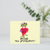 Froschmutter von Boy Tshirts und Geschenke Postkarte (Stehend Vorderseite)