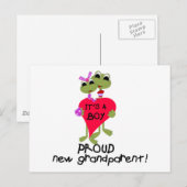 Froschmutter von Boy Tshirts und Geschenke Postkarte (Vorne/Hinten)