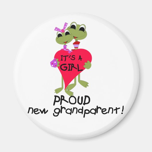 Froschmutter von Girl Tshirts und Geschenken Magnet (Vorne)