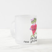 Froschmutter von Girl Tshirts und Geschenken Mattglastasse (Vorderseite Links)