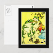 Froschparty Postkarte (Vorne/Hinten)