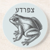 Froschpest für Seder Getränkeuntersetzer (Vorne)