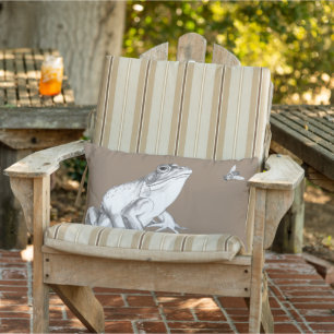 Froschpilz Bullfrosch Outdoor Bullfrog Pillows Kissen Für Draußen