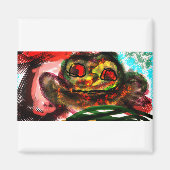 Froschpilz Magnet (Vorne)