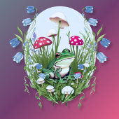 Froschpilze mit Cottage T-Shirt