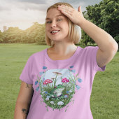 Froschpilze mit Cottage T-Shirt