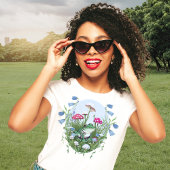 Froschpilze mit Cottage T-Shirt