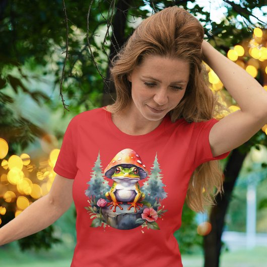 Froschpilze mit Cottage T-Shirt