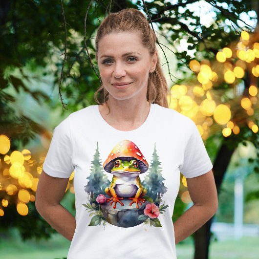 Froschpilze mit Cottage T-Shirt