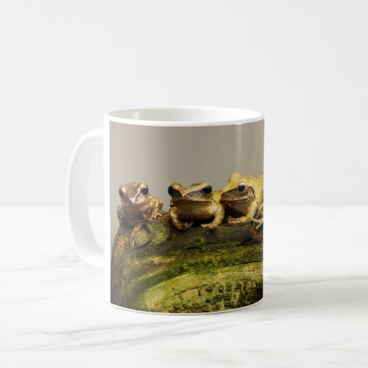 Froschpoledate Leucomystax Kaffeetasse (Vorderseite Links)