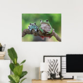 Froschposter Poster (Heimbüro)
