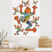 Froschposter Poster (Küche)