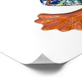 Froschposter Poster (Ecke)