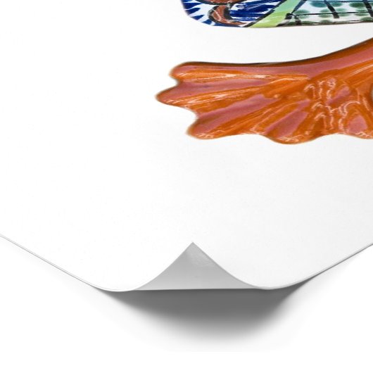 Froschposter Poster (Ecke)