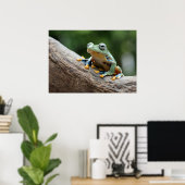 Froschposter Poster (Heimbüro)