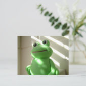 Froschpostkarte Postkarte (Stehend Vorderseite)