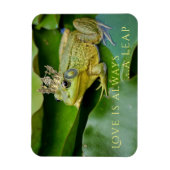 Froschprinz auf Lily Pad Magnet (Vertikal)