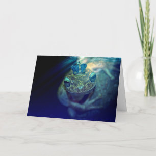 Froschprinz Feiertagskarte