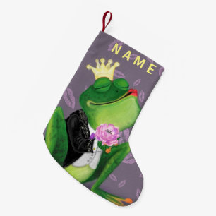 Froschprinz Funny Christmas Strumpf Individuelle N Kleiner Weihnachtsstrumpf