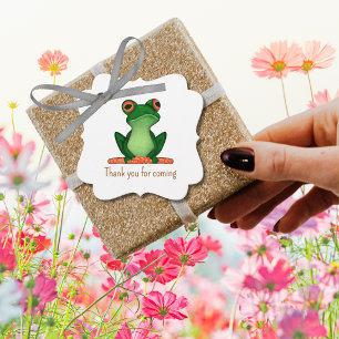 Froschprinz-Gunstetikett Geschenkanhänger