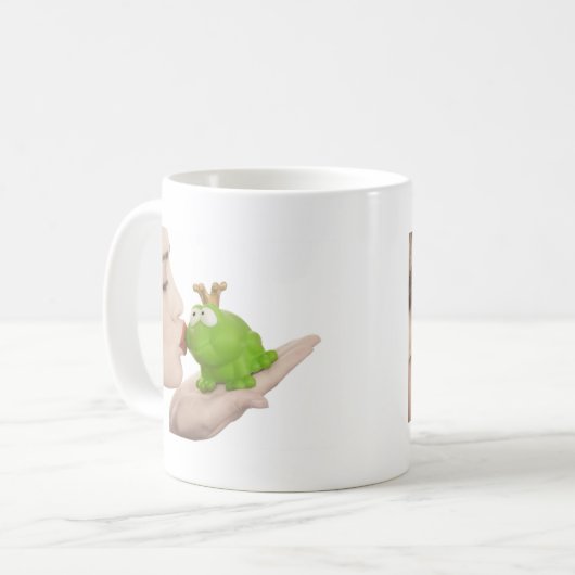 Froschprinz Kaffeetasse (Vorderseite Links)