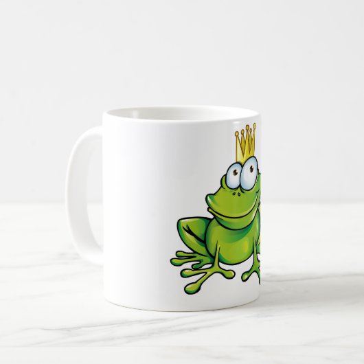 Froschprinz Kaffeetasse (Vorderseite Links)