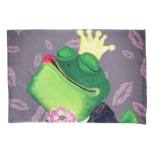 Froschprinz - Kiss - Funny - Malerei Kissenbezug