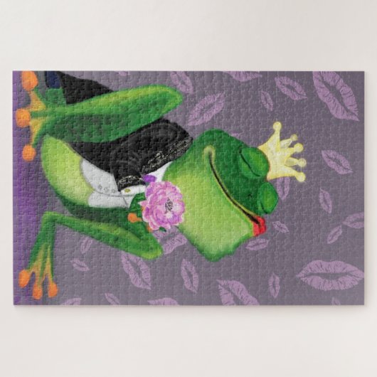 Froschprinz - Liebe Puzzle (Horizontal)