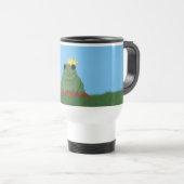Froschprinz mit Krone Reisebecher (VorderseiteRechts)
