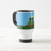 Froschprinz mit Krone Reisebecher (Vorderseite Links)