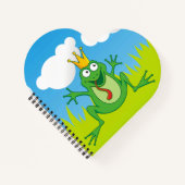 Froschprinz Notizblock (Vorderseite)