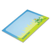 Froschprinz Notizbuch Notizblock (angewinkelt)