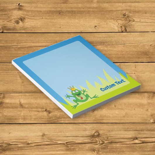 Froschprinz Notizbuch Notizblock