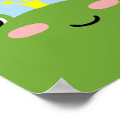 Froschprinz oder Prinzessin Poster (Ecke)