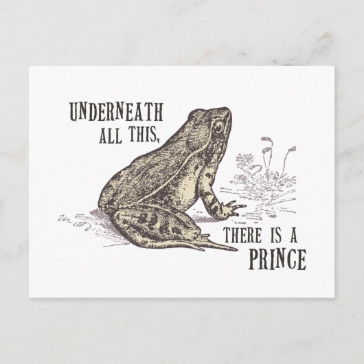 Froschprinz Postkarte (Vorderseite)