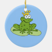 Froschprinzschmuck Keramik Ornament (Hinten)