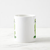Froschprodukte der Liebe "niedliche Frösche" Kaffeetasse (Mittel)