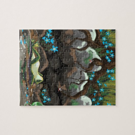 Froschpuzzle Puzzle (Horizontal)