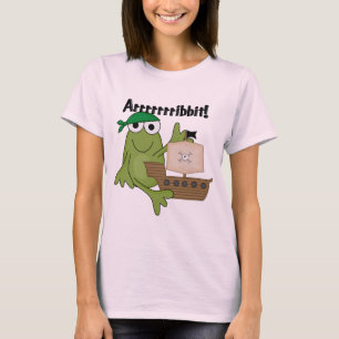 Froschraub-Piratenhemden und Geschenke T-Shirt