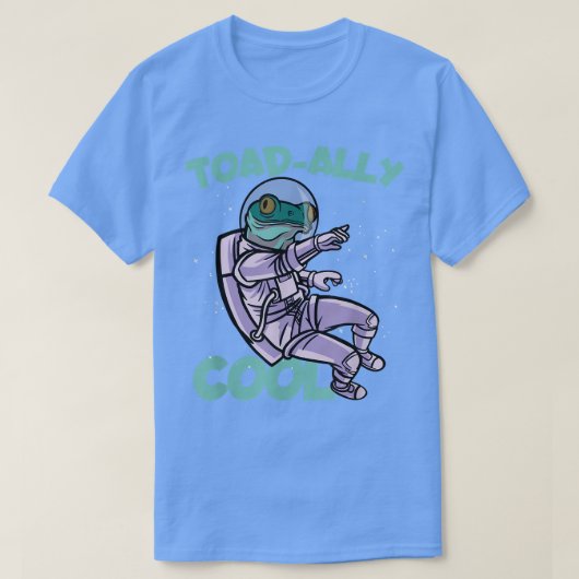Froschraumastronaut ToadAlly Cool Frog T-Shirt (Design vorne)