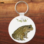 Froschregel-Schlüsselanhänger Schlüsselanhänger (Vorderseite)